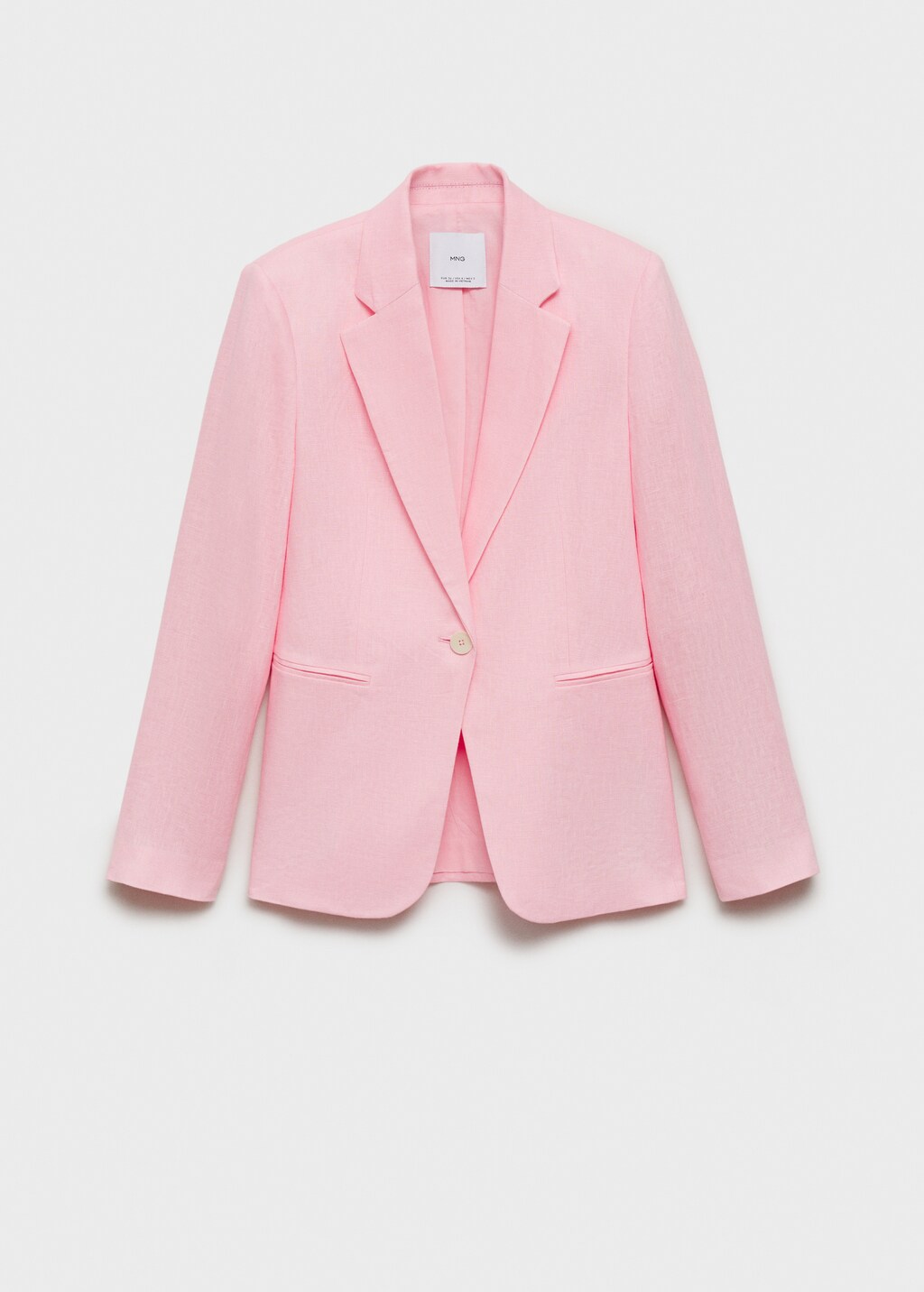 Linen suit jacket - Sky Blue