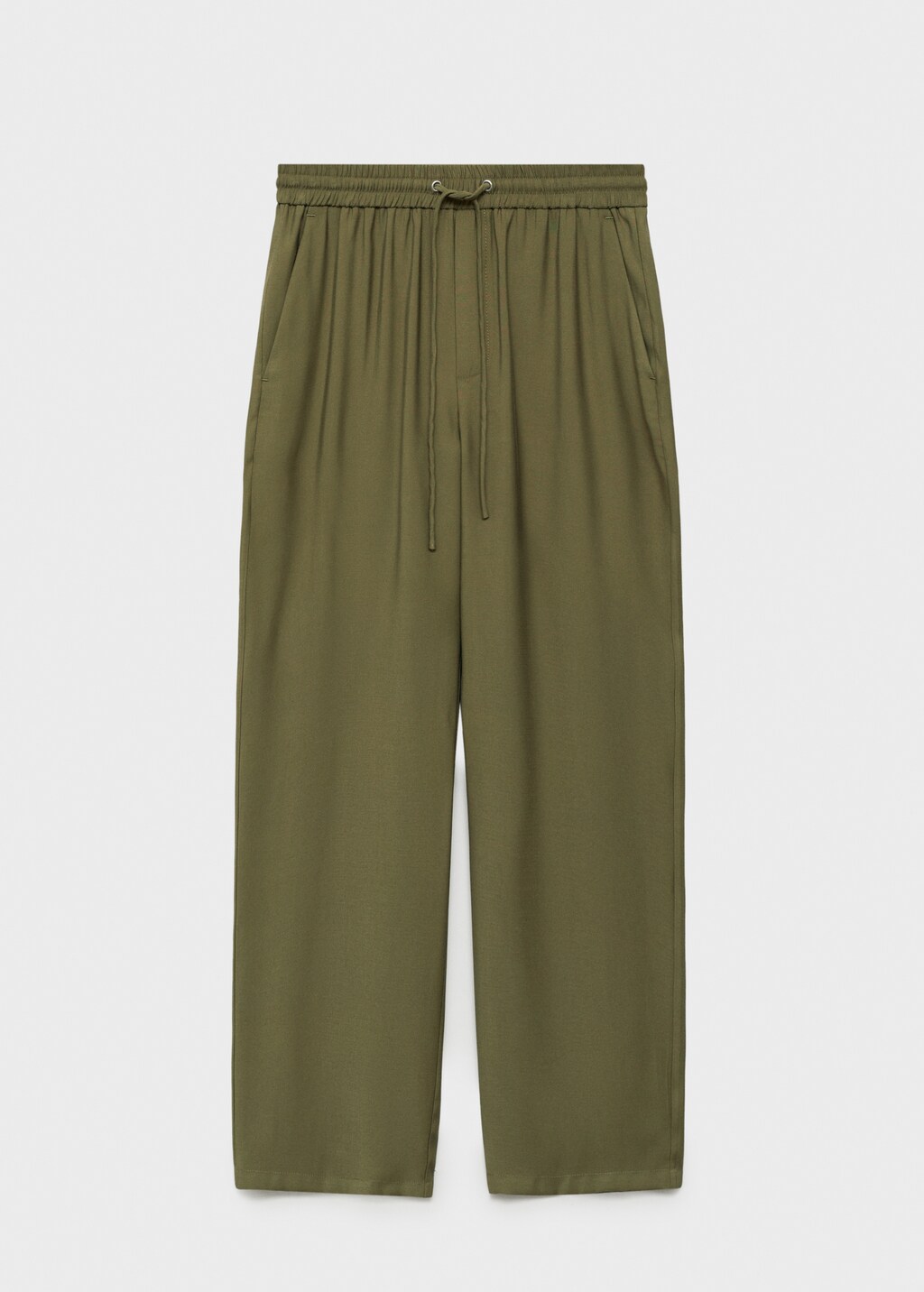 Straight suit trousers - Beige