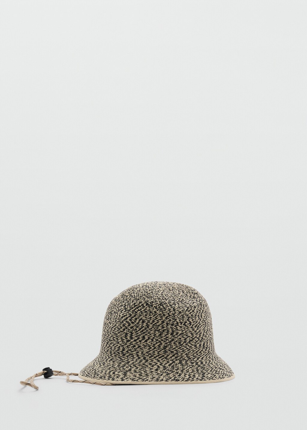 Straw bucket hat - Beige