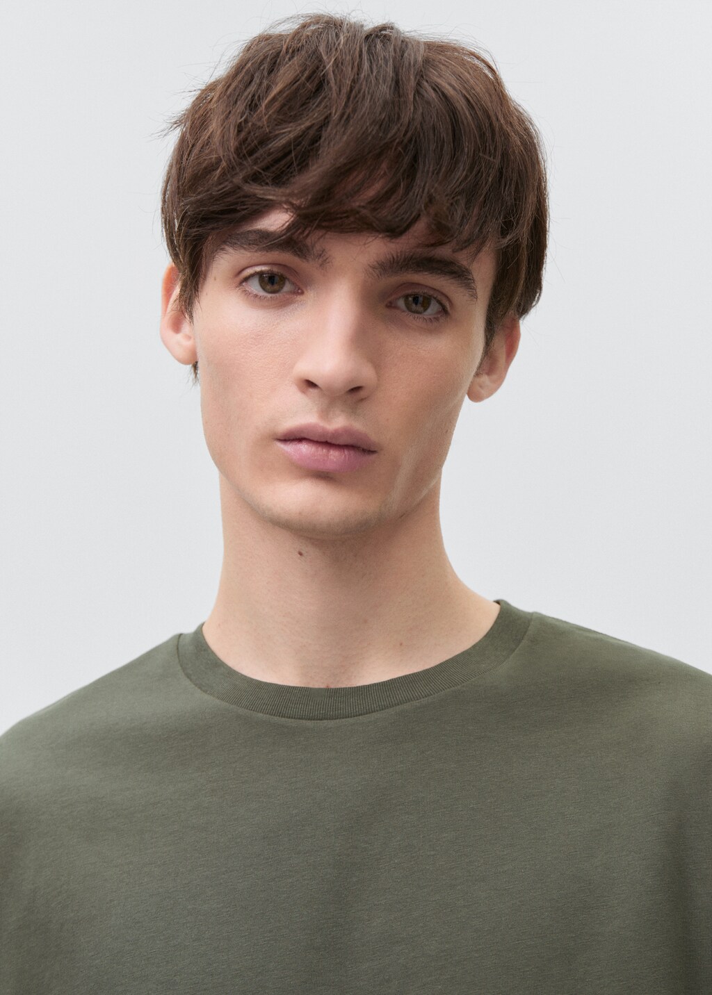 Essential cotton T-shirt - Green