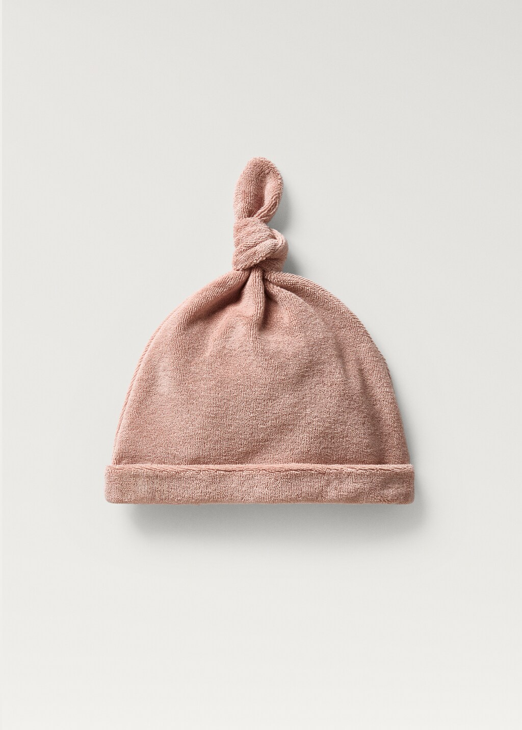 Knot detail terry cap - Mint Green