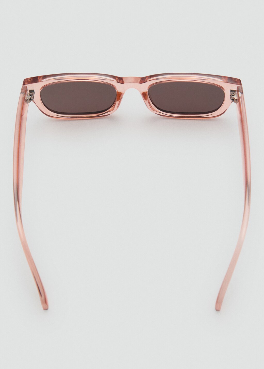 Rectangular-frame sunglasses - Chocolate
