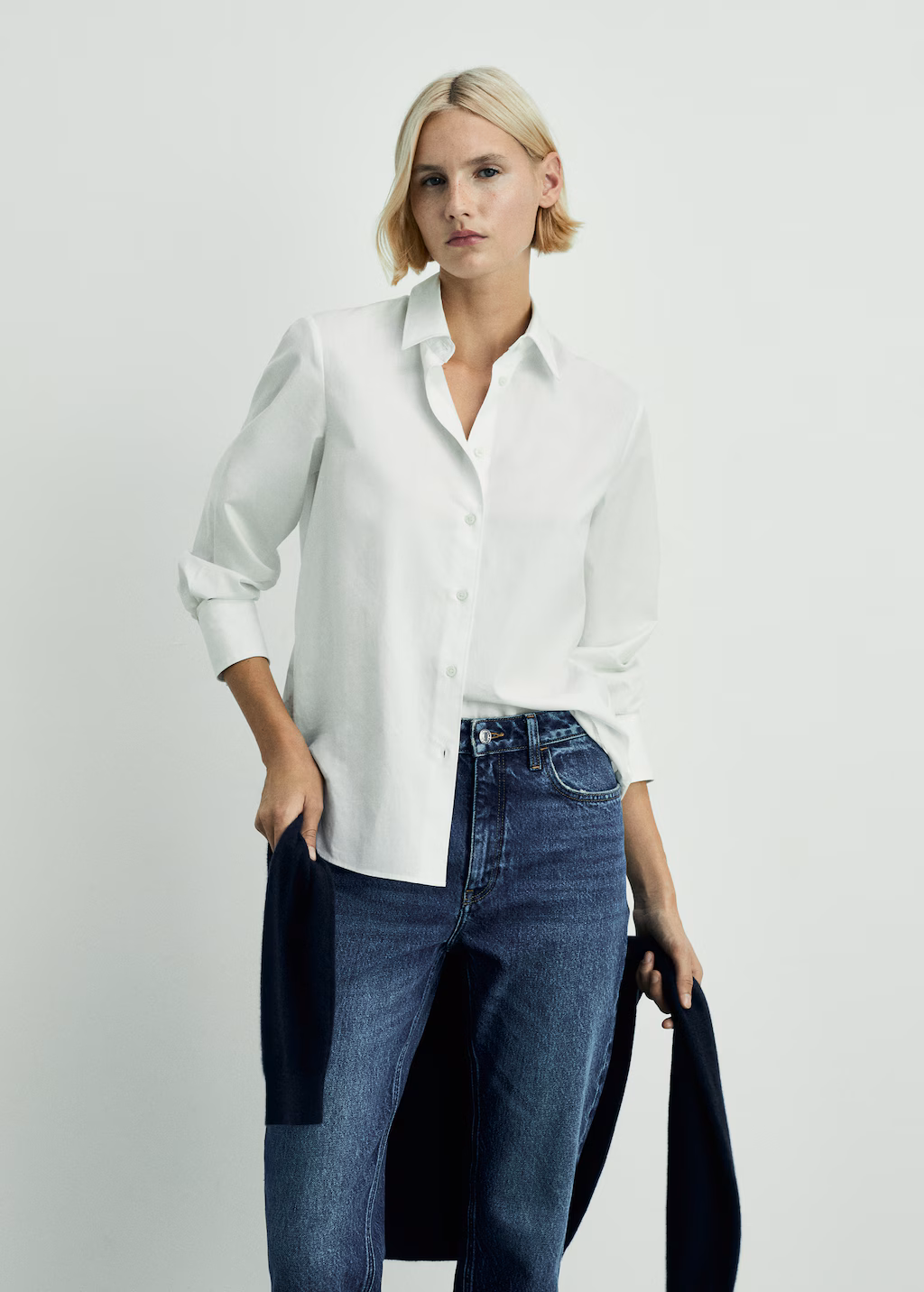 Mom2000 high-rise jeans - Black denim