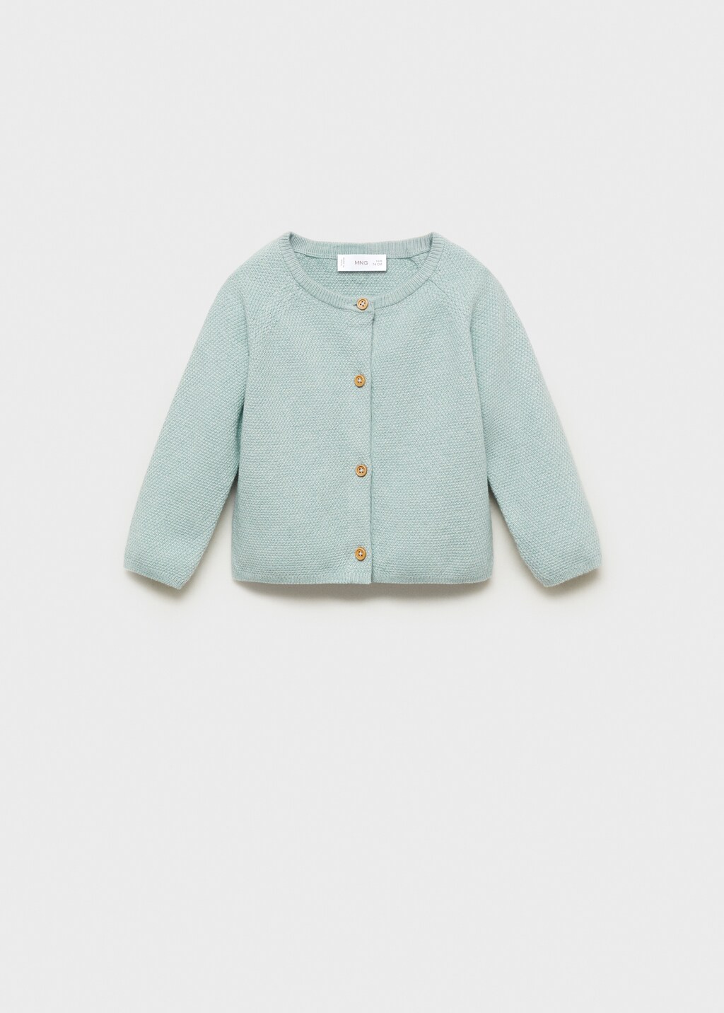 Knit cardigan - Aqua Green