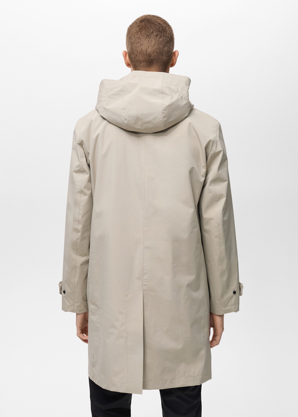 COOLMAX® technology waterproof parka - Sand