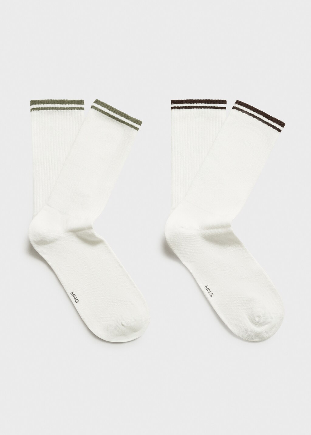 2 pack striped socks - Dark Navy