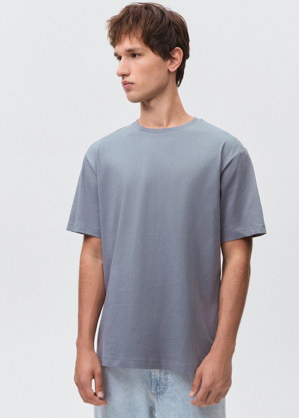 Essential cotton T-shirt - Blue