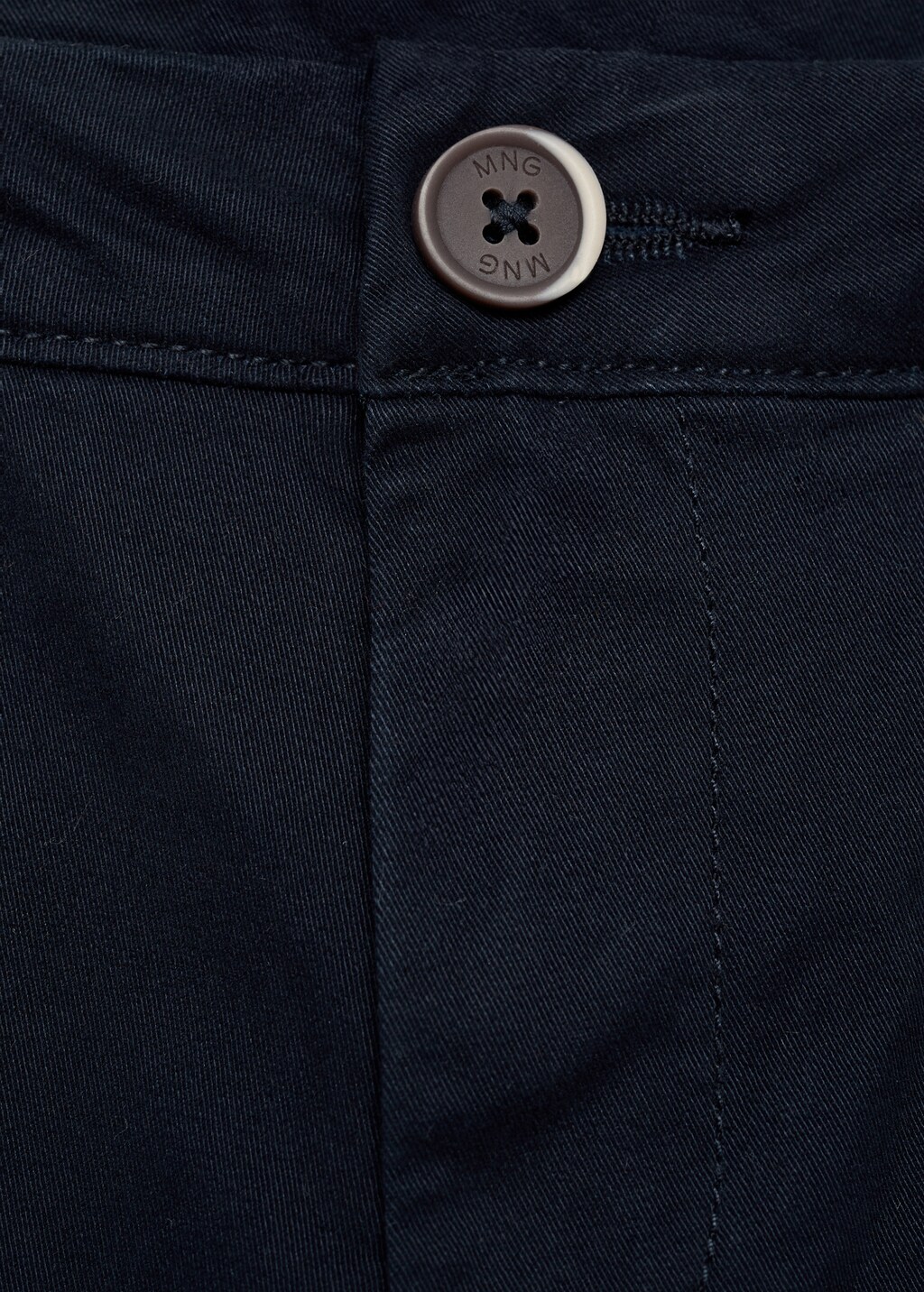 Cotton chinos - Ice Grey