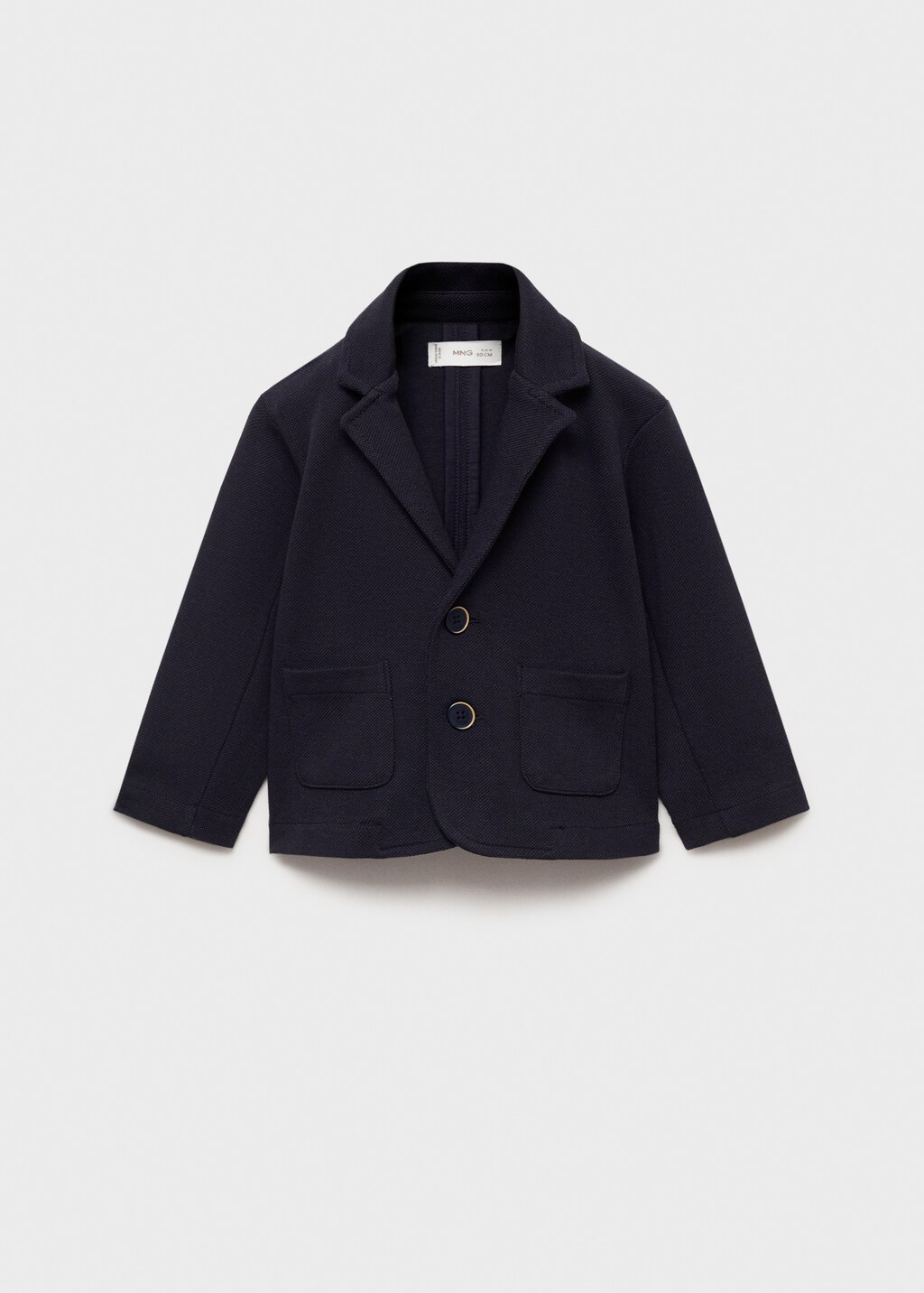 Suit jacket with buttons - Dark Navy