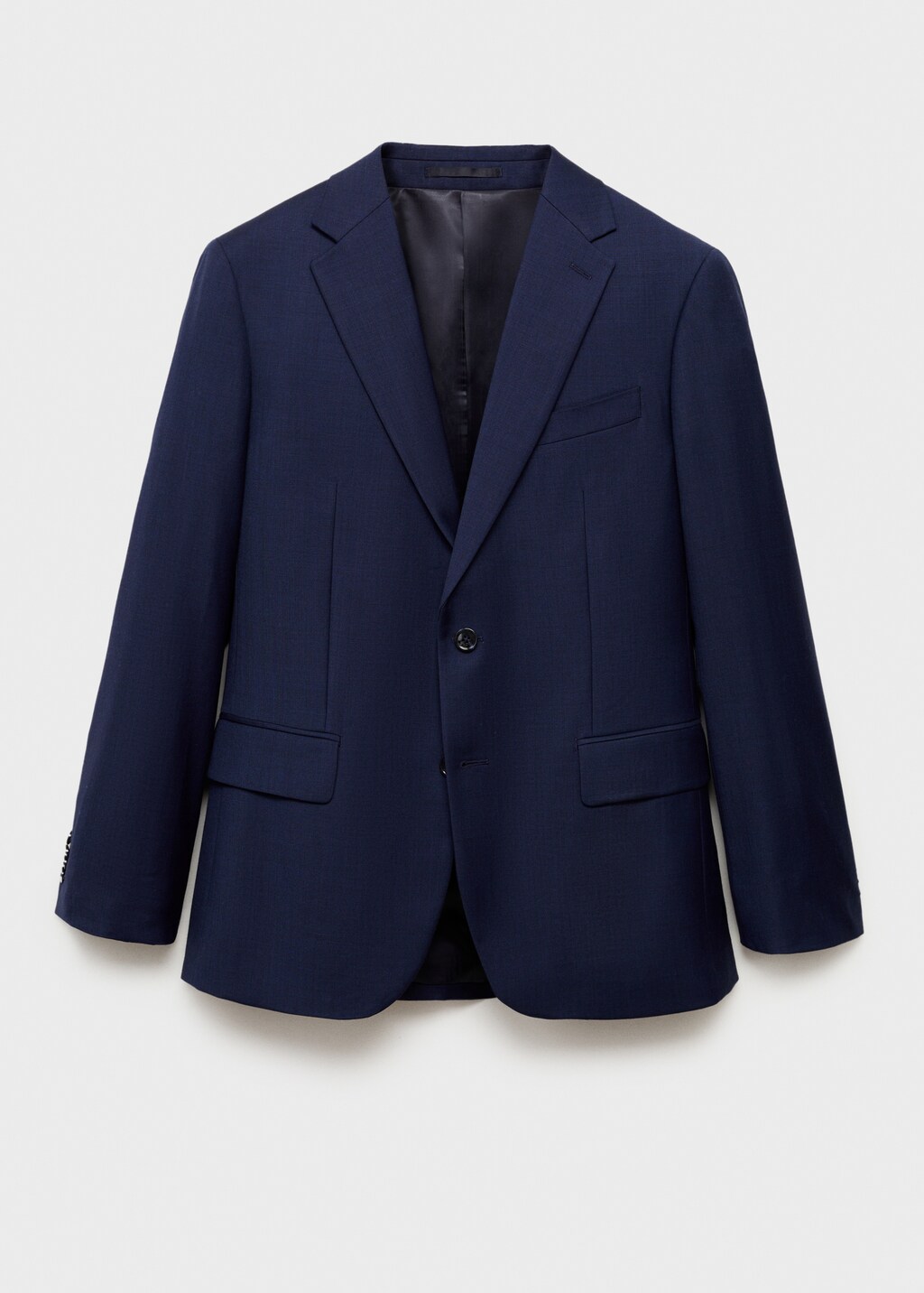 Turin 100% wool suit jacket - Dark Navy