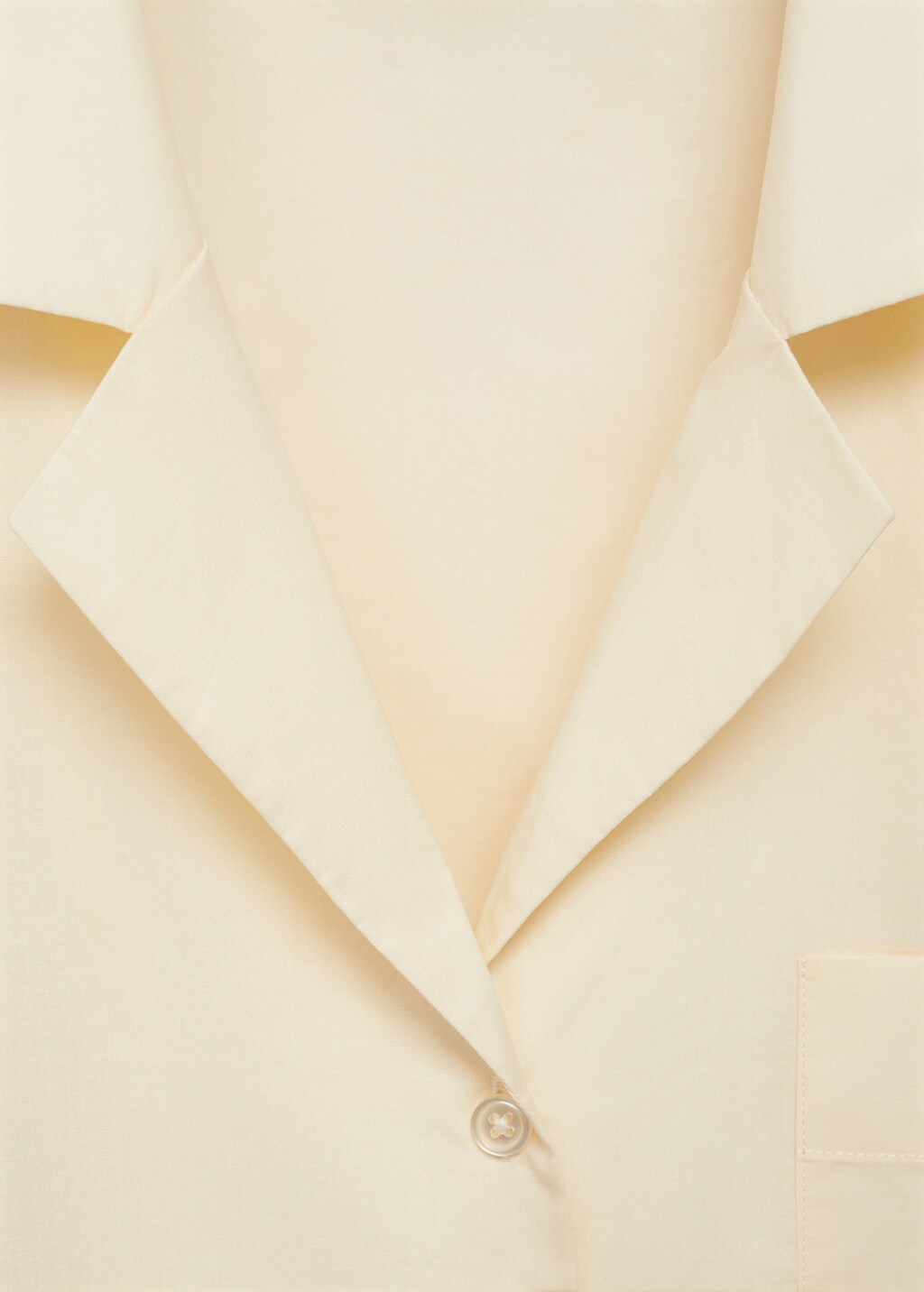 Garment-washed cotton shirt - Lilac