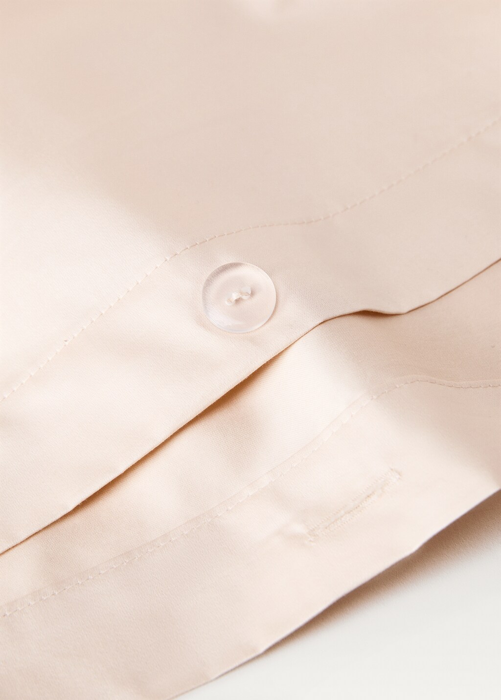 600-thread count satin cotton duvet cover for 180/200 cm bed - Light/Pastel Grey