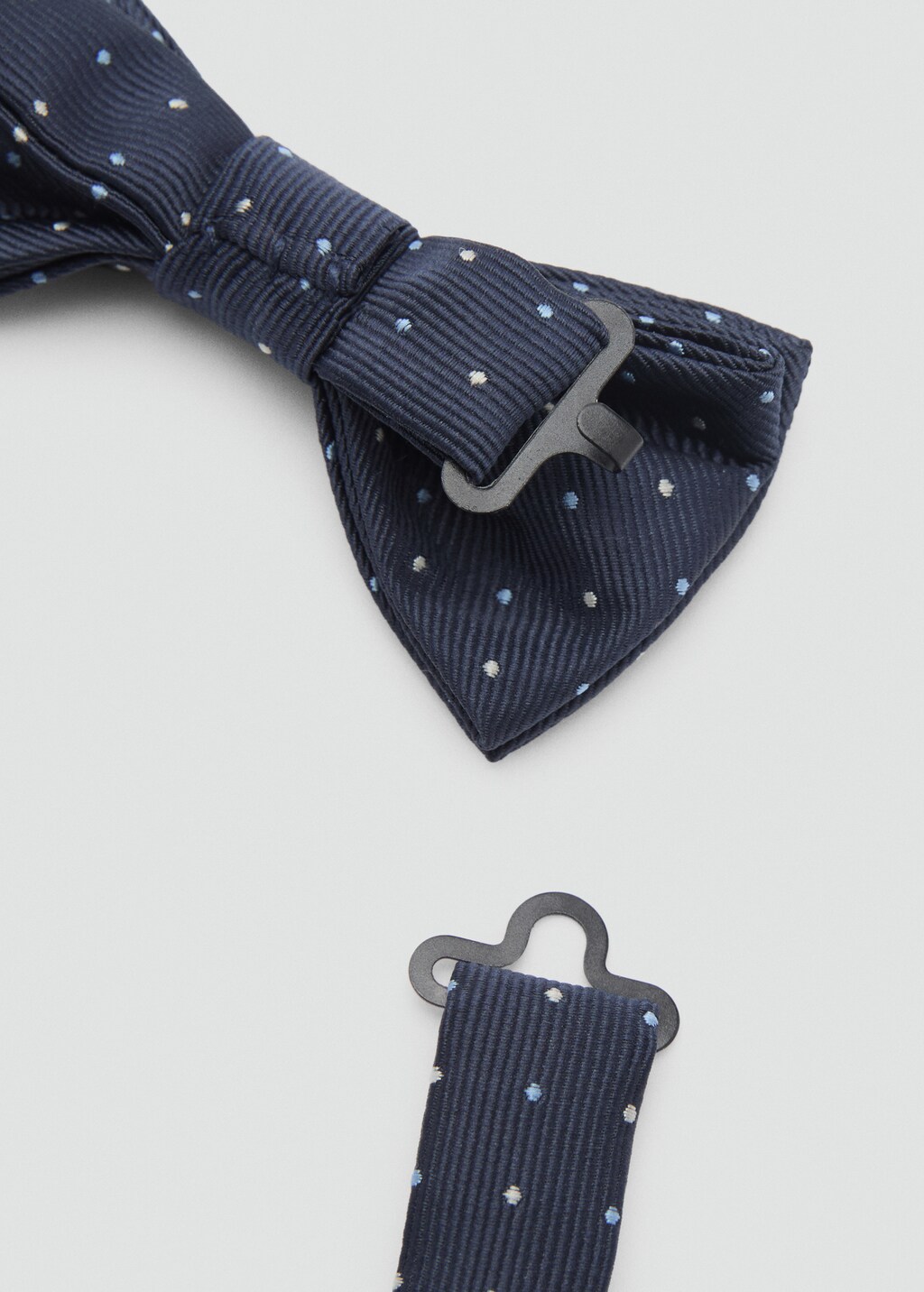 Polka-dots bow tie - Dark Navy