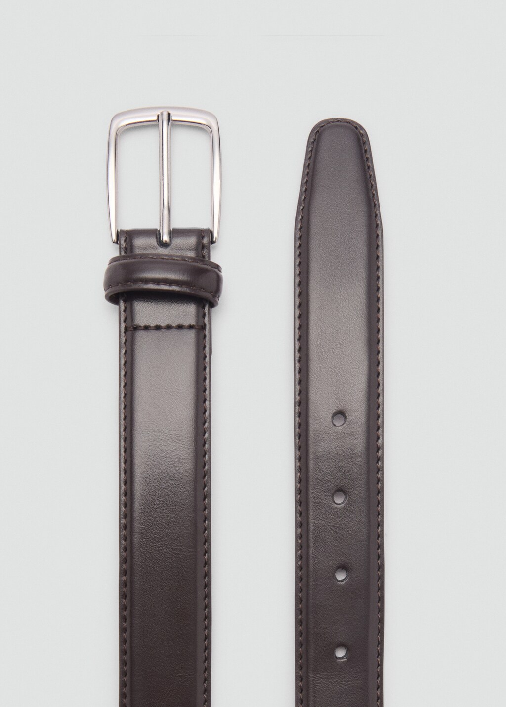 Nappa leather belt - Black