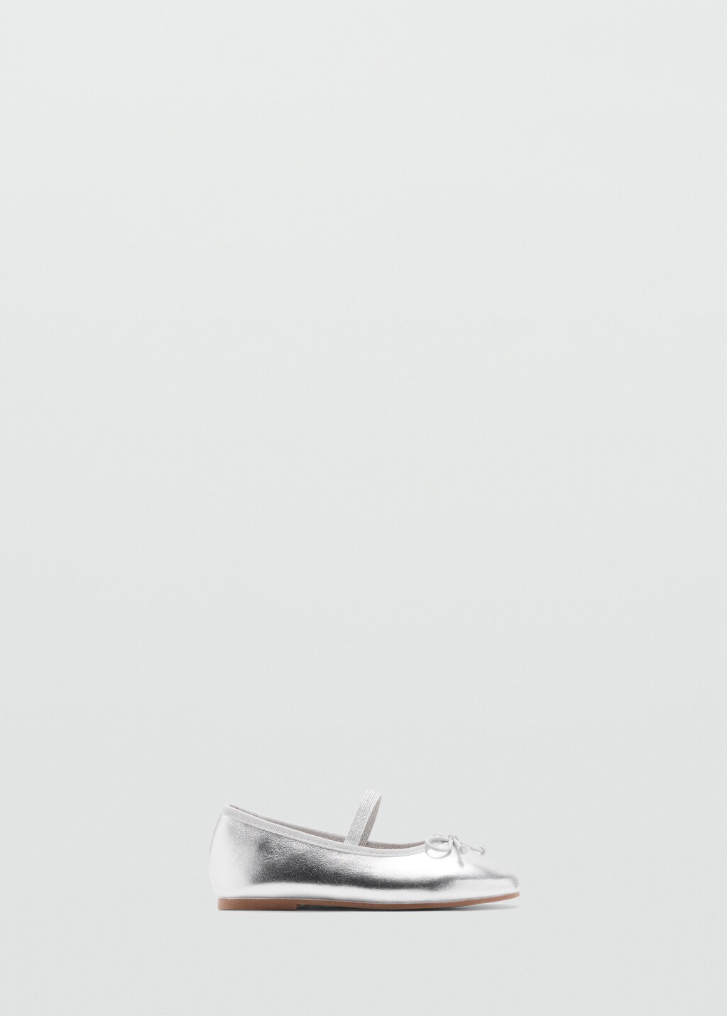 Metallic ballet flats - Silver