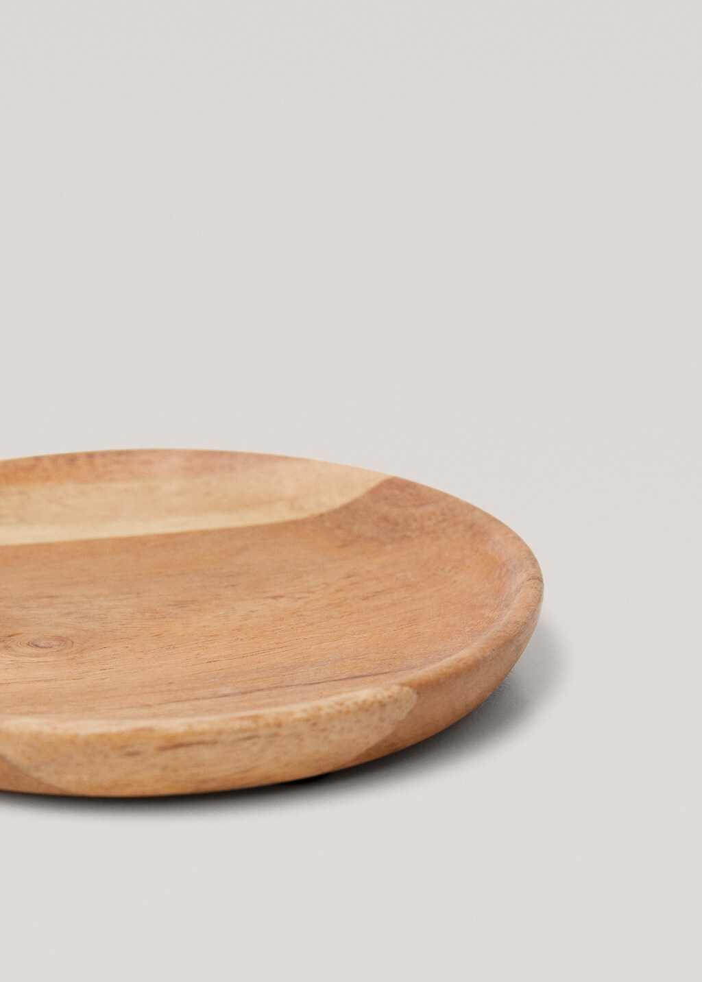 Acacia wood coasters (4 pack) - Brown