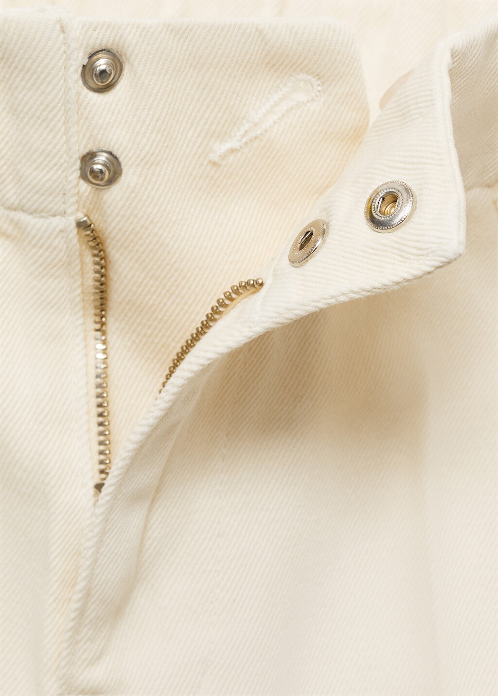 High-waisted wideleg jeans - Open Blue