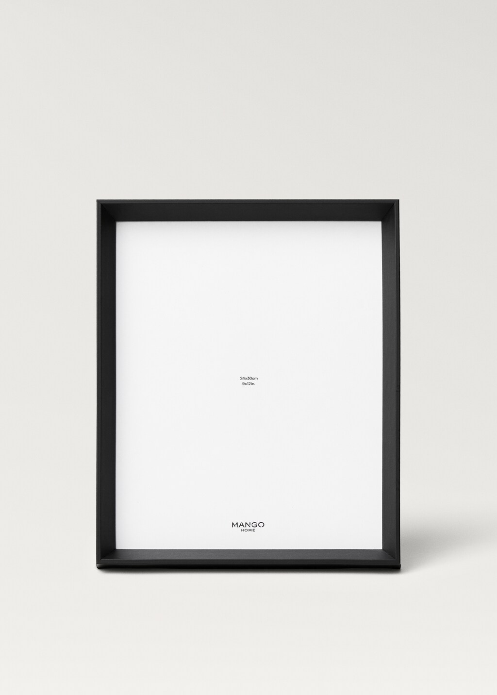 Extra-large bevelled wooden frame - Brown