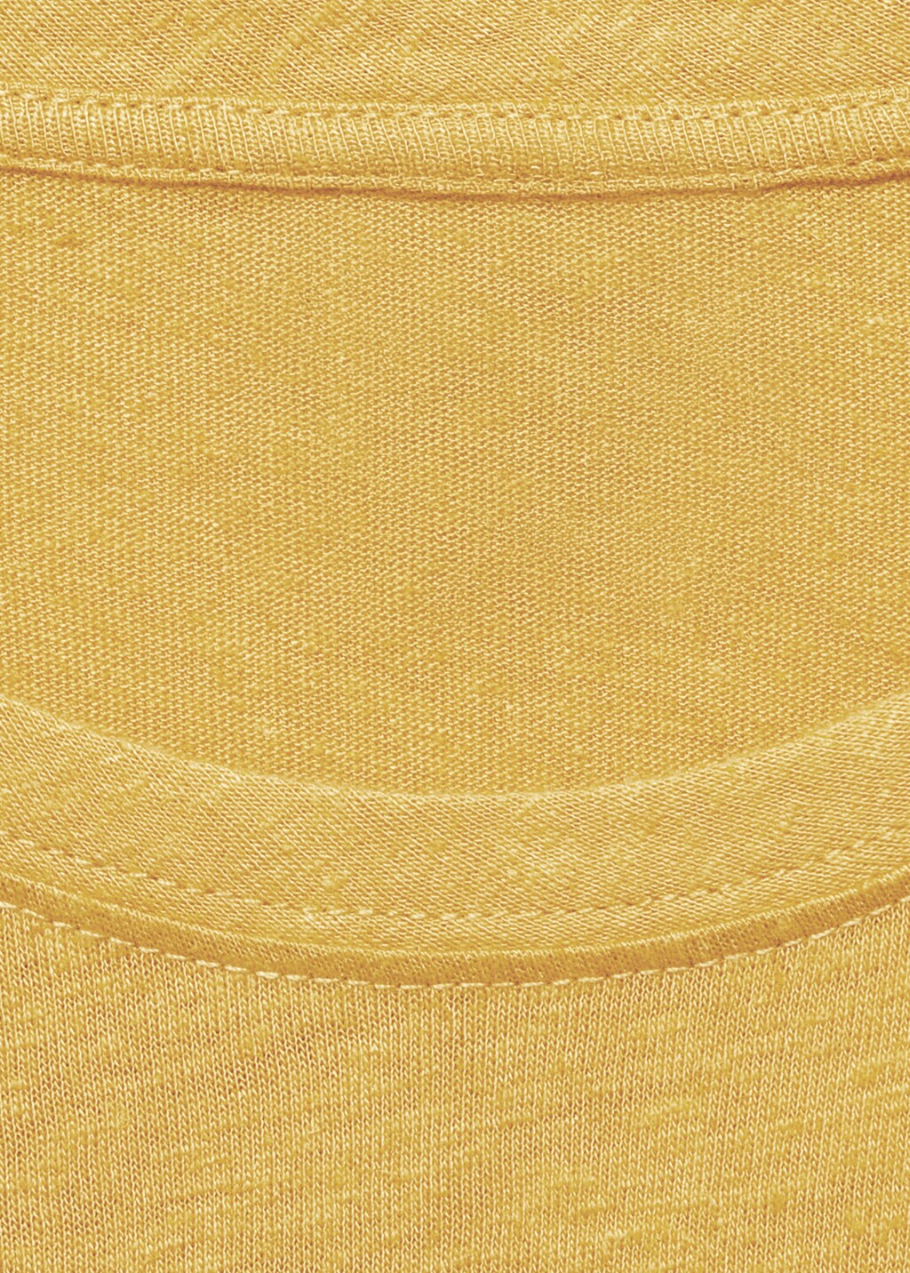 Linen slim-fit t-shirt - Black