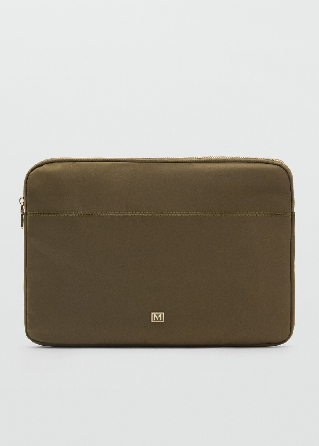 Nylon case with zip - Black