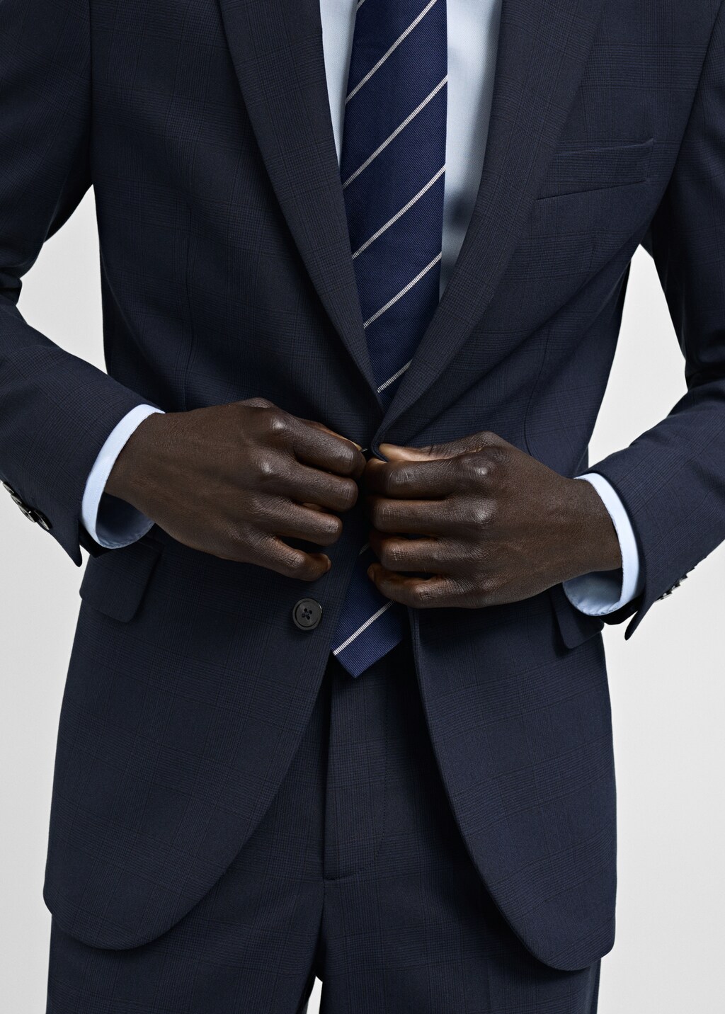 Milan slim-fit suit jacket - Grey