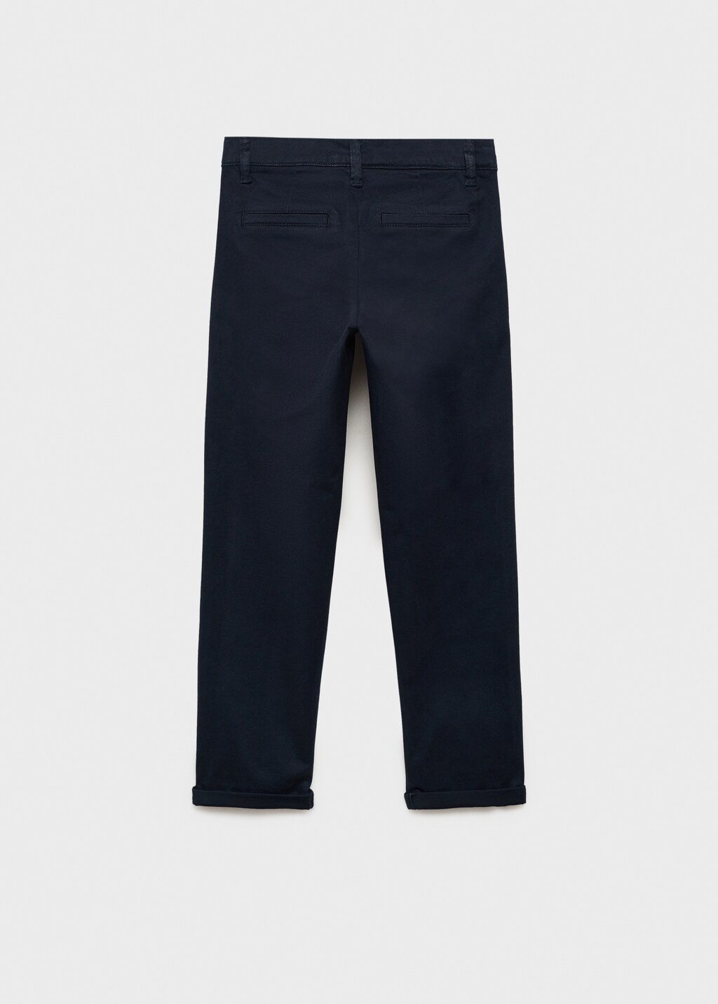 Cotton chinos - Ice Grey