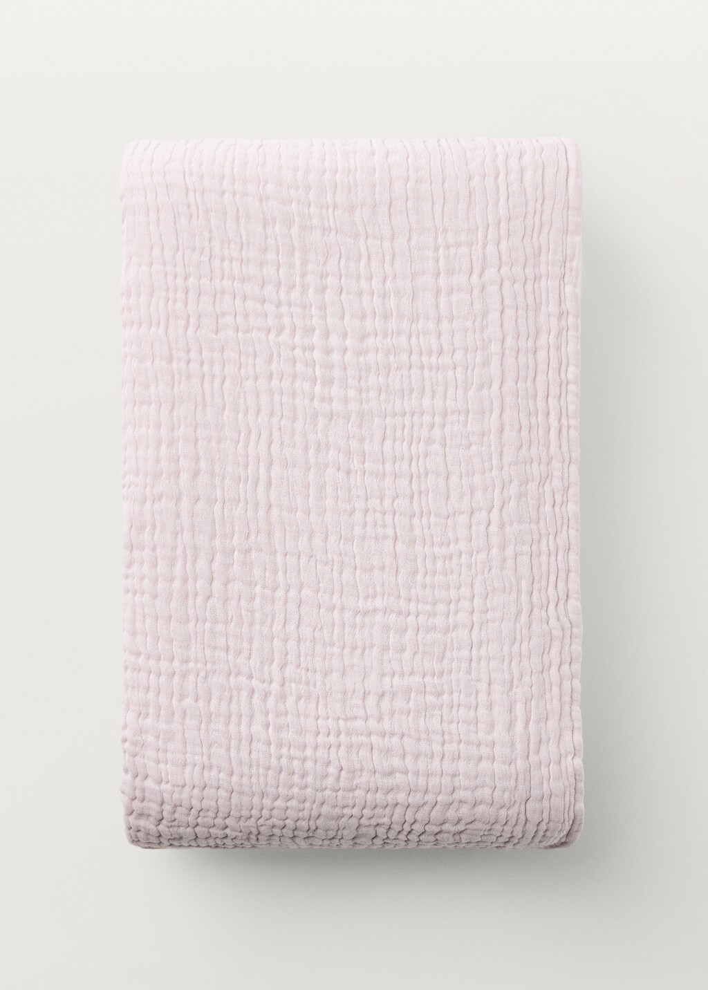 Cotton muslin baby blanket - Sand