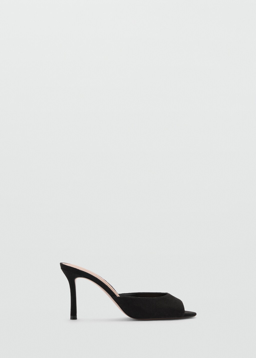 Open heel sandals - Black