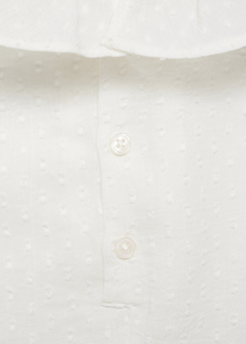 Poplin blouse - Off White