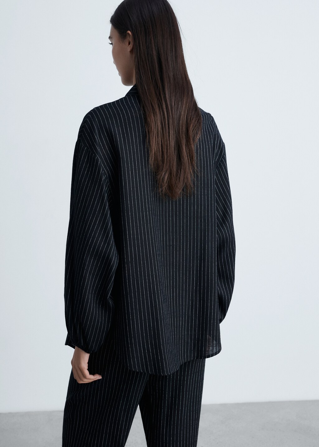 Stripped knot shirt - Black