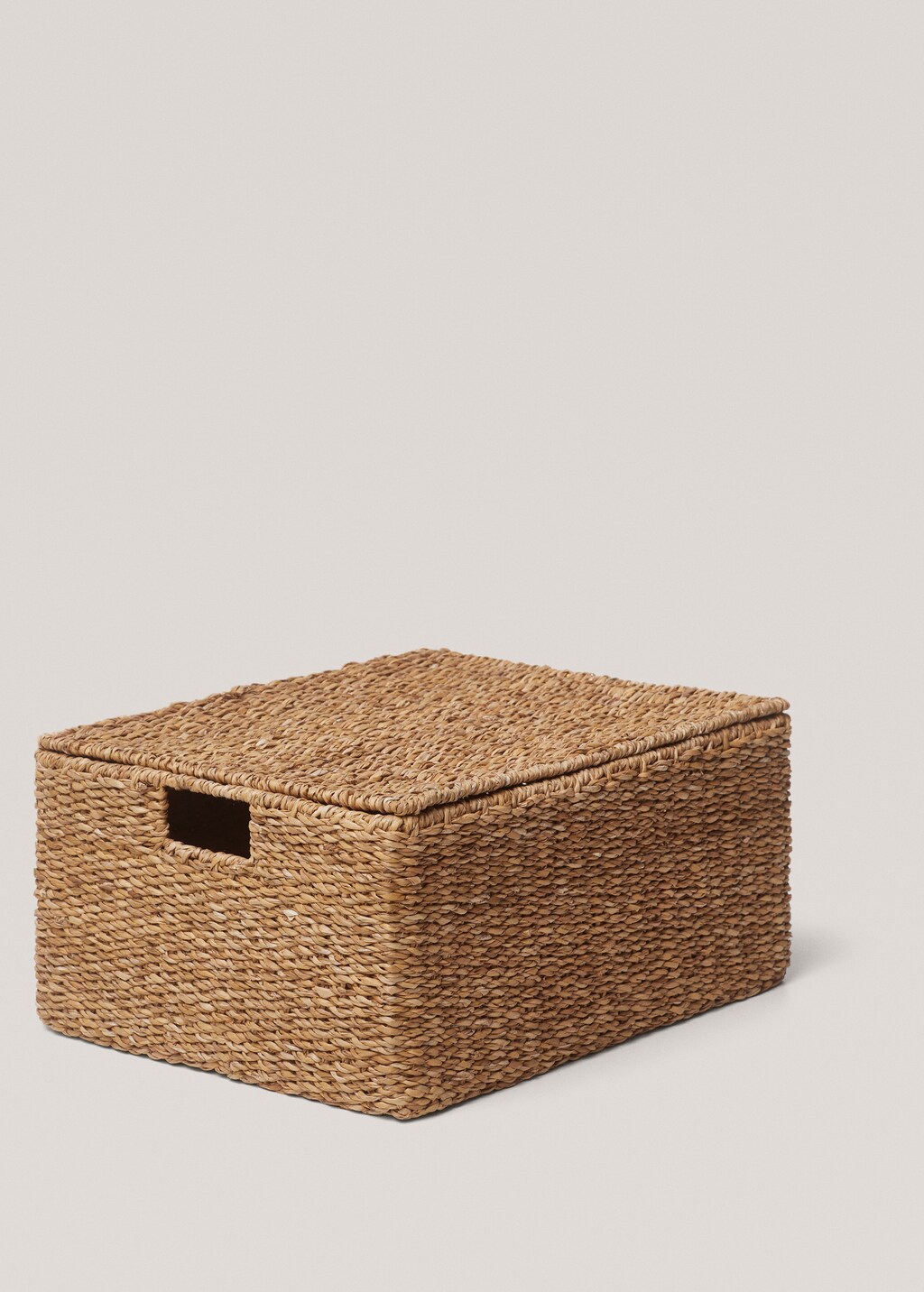 Medium seagrass storage basket - Brown