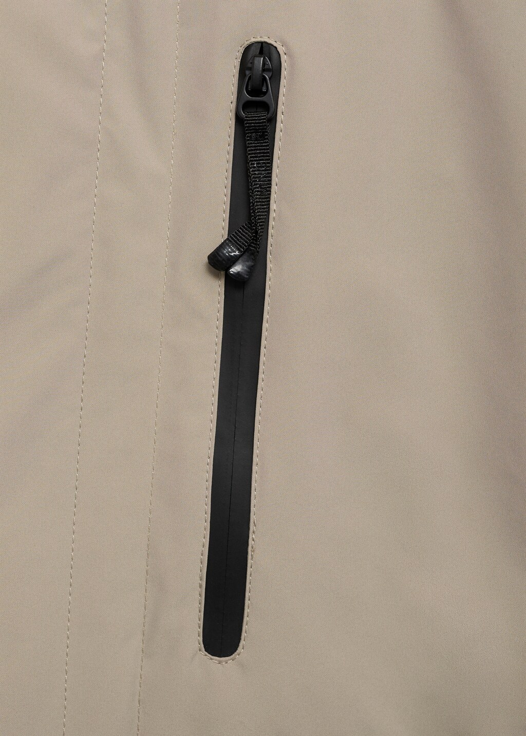 COOLMAX® technology waterproof parka - Sand