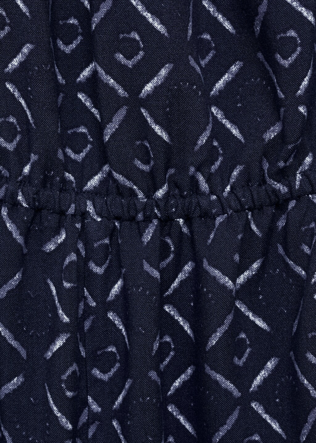 Asymmetric long jumpsuit - Dark Navy