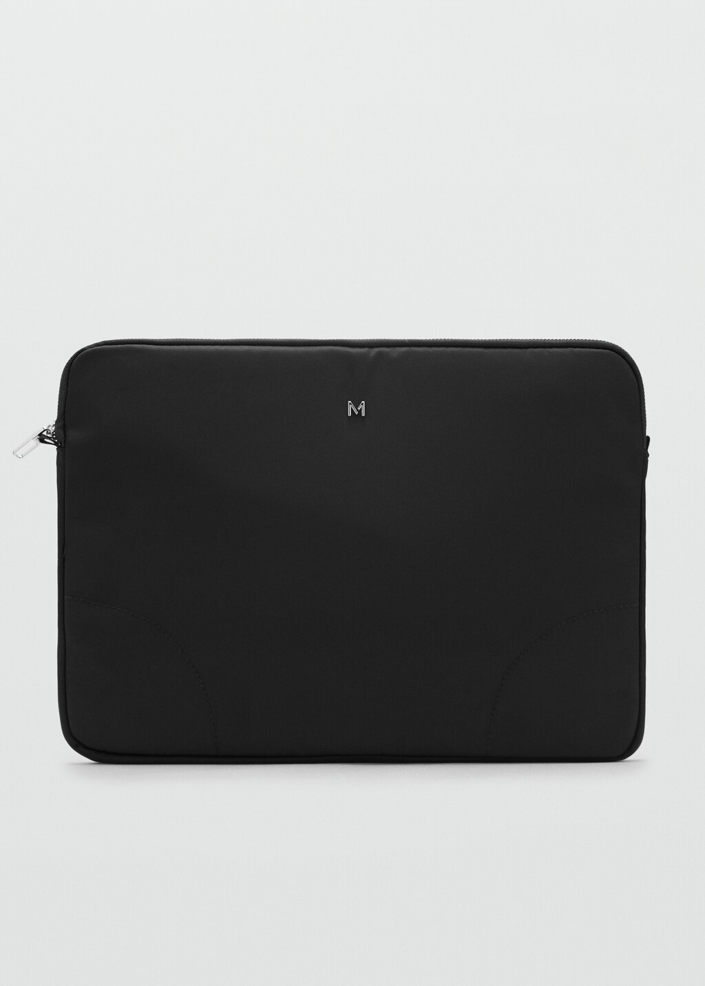 Nylon laptop case - Silver
