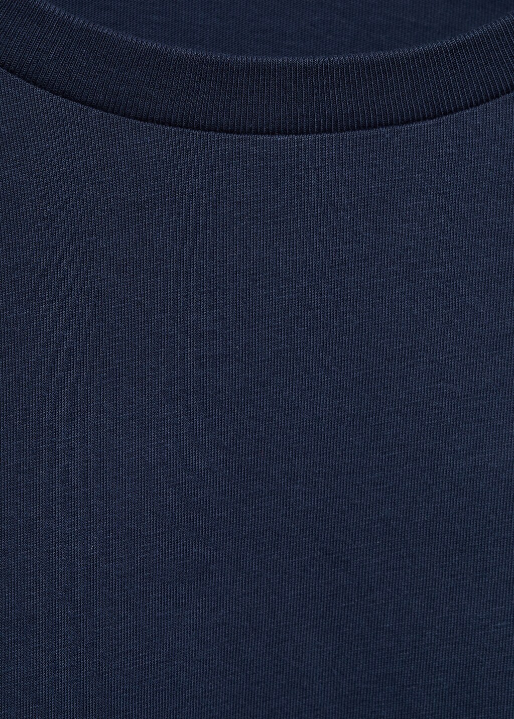 Essential cotton T-shirt - Dark Navy