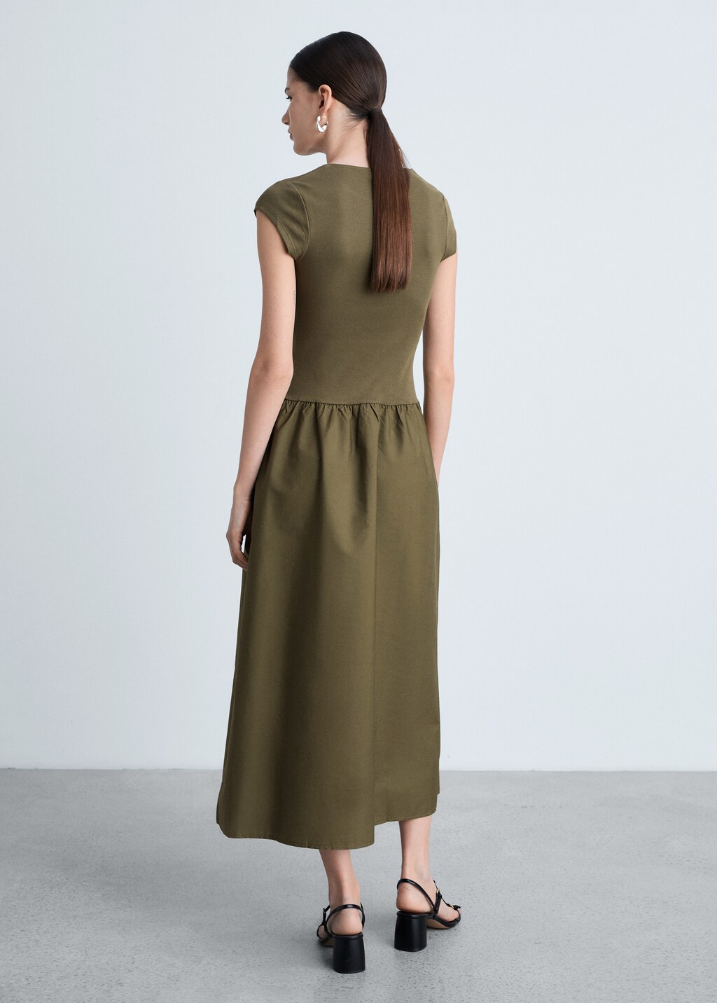 A-line dress - Black