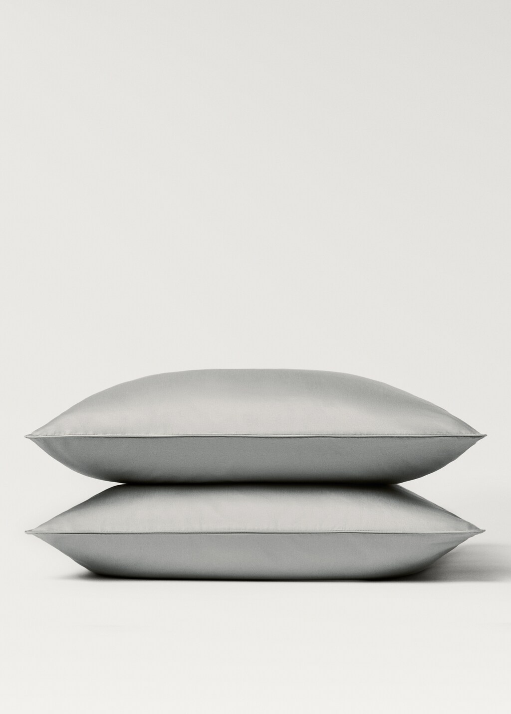 600-thread sateen cotton pillowcase, 60x60 cm - Pink