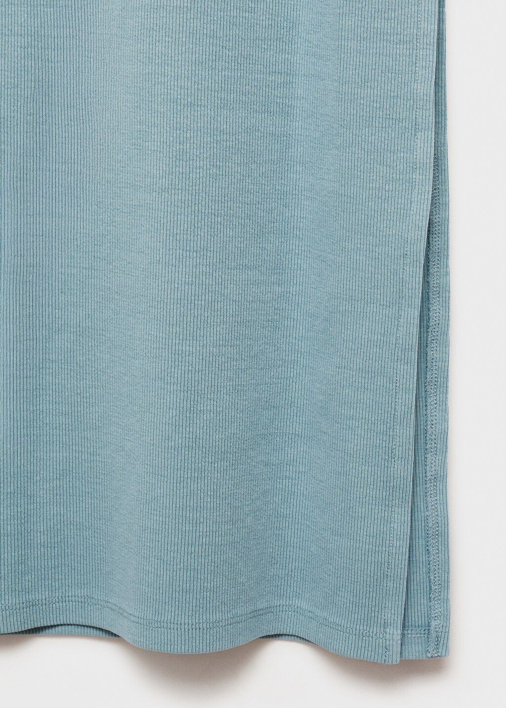 Cut-out back dress - Blue