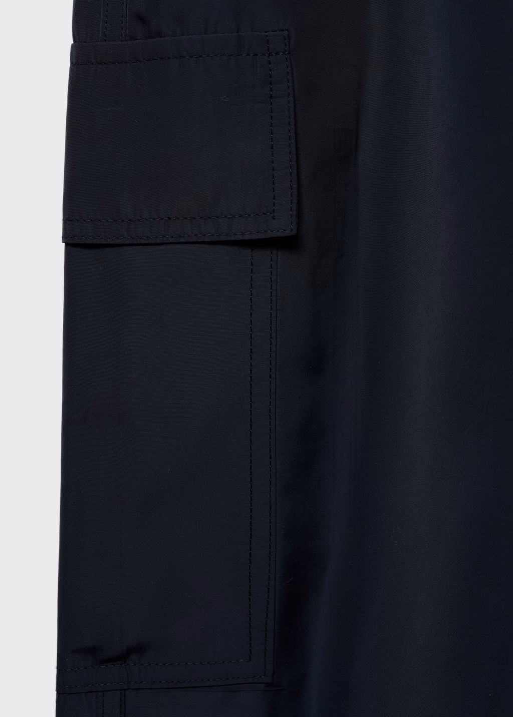 Cargo trousers with adjustable hem - Khaki