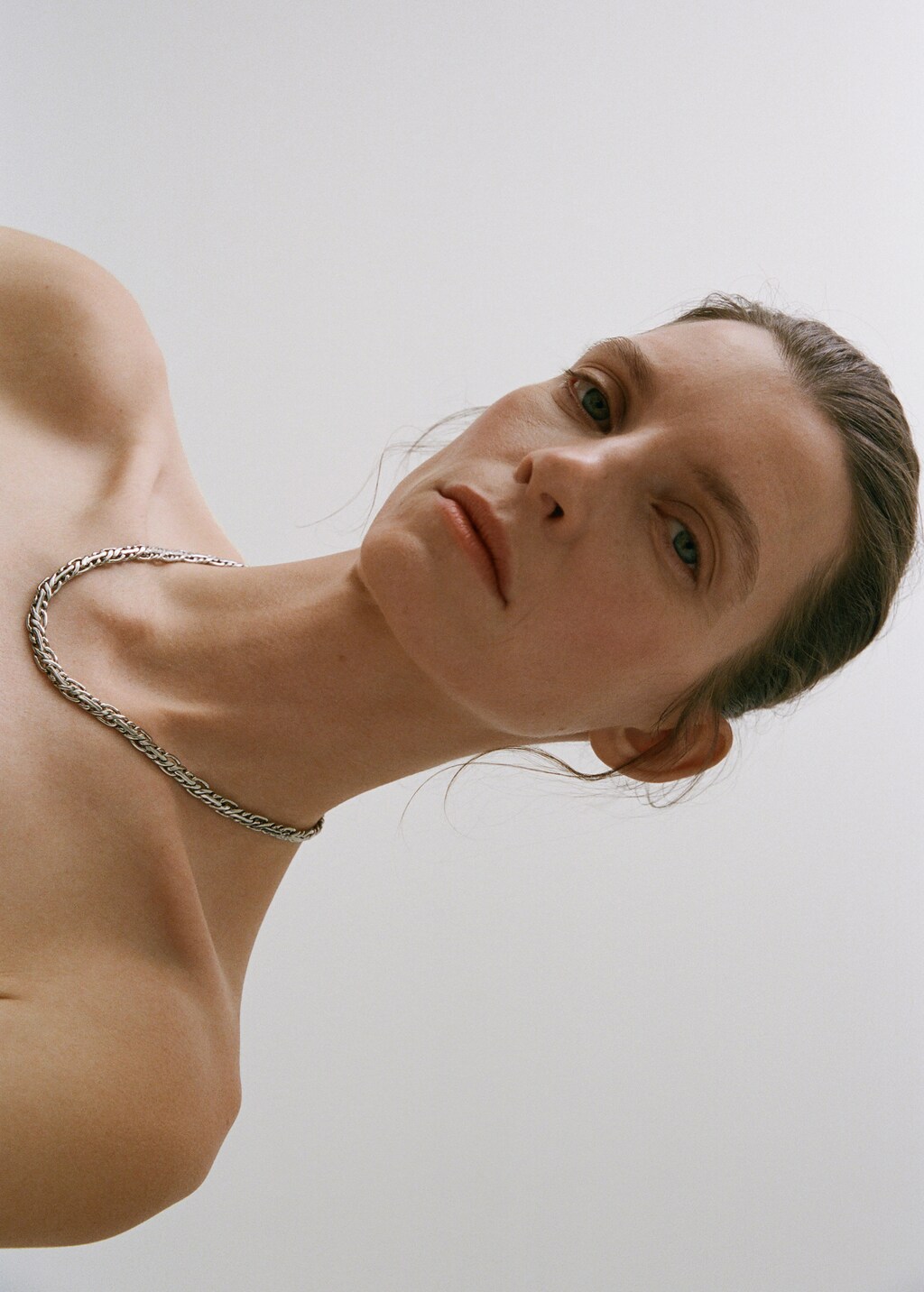 Necklace with mini links - Gold