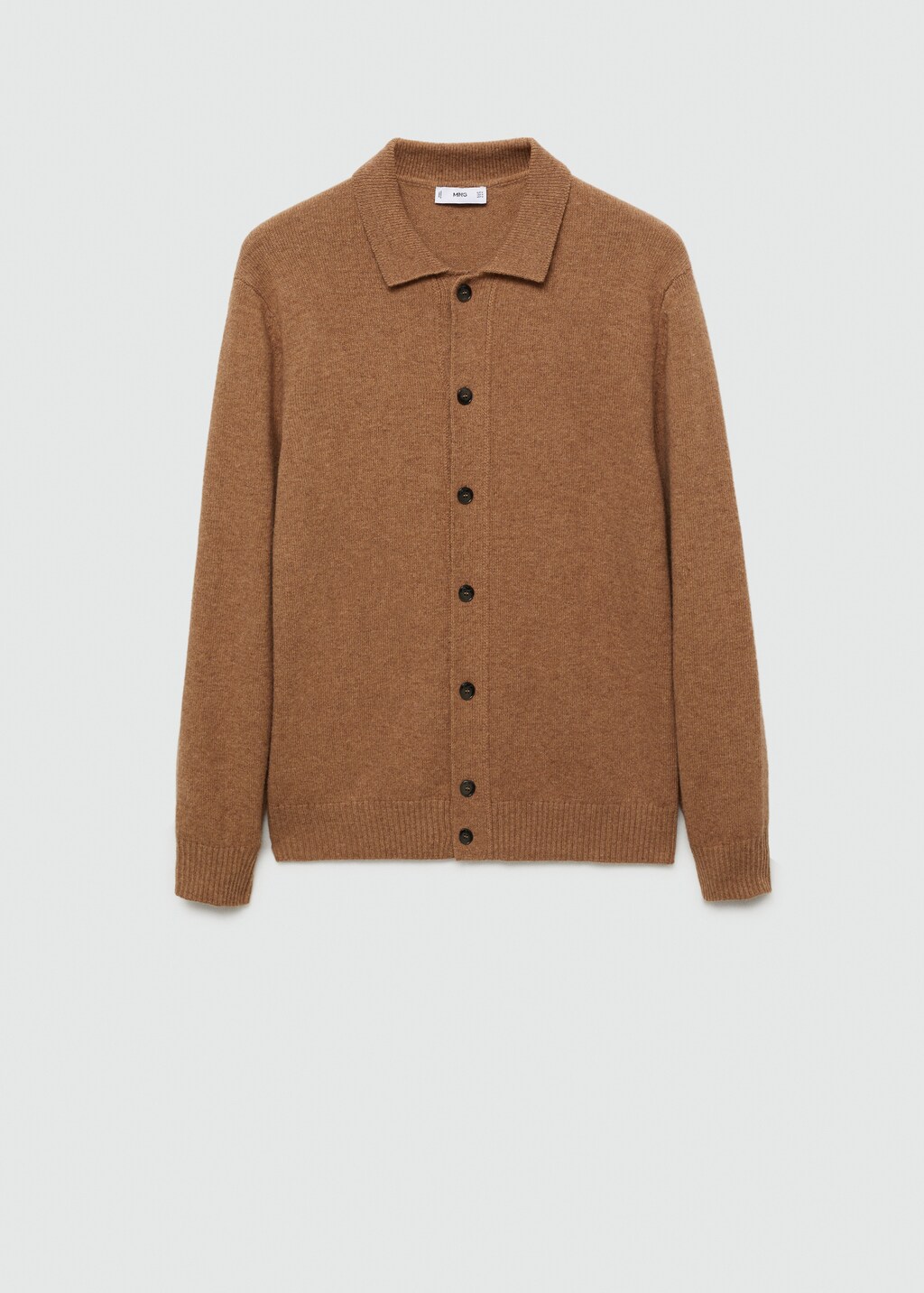 Rib-knit wool cardigan - Off White