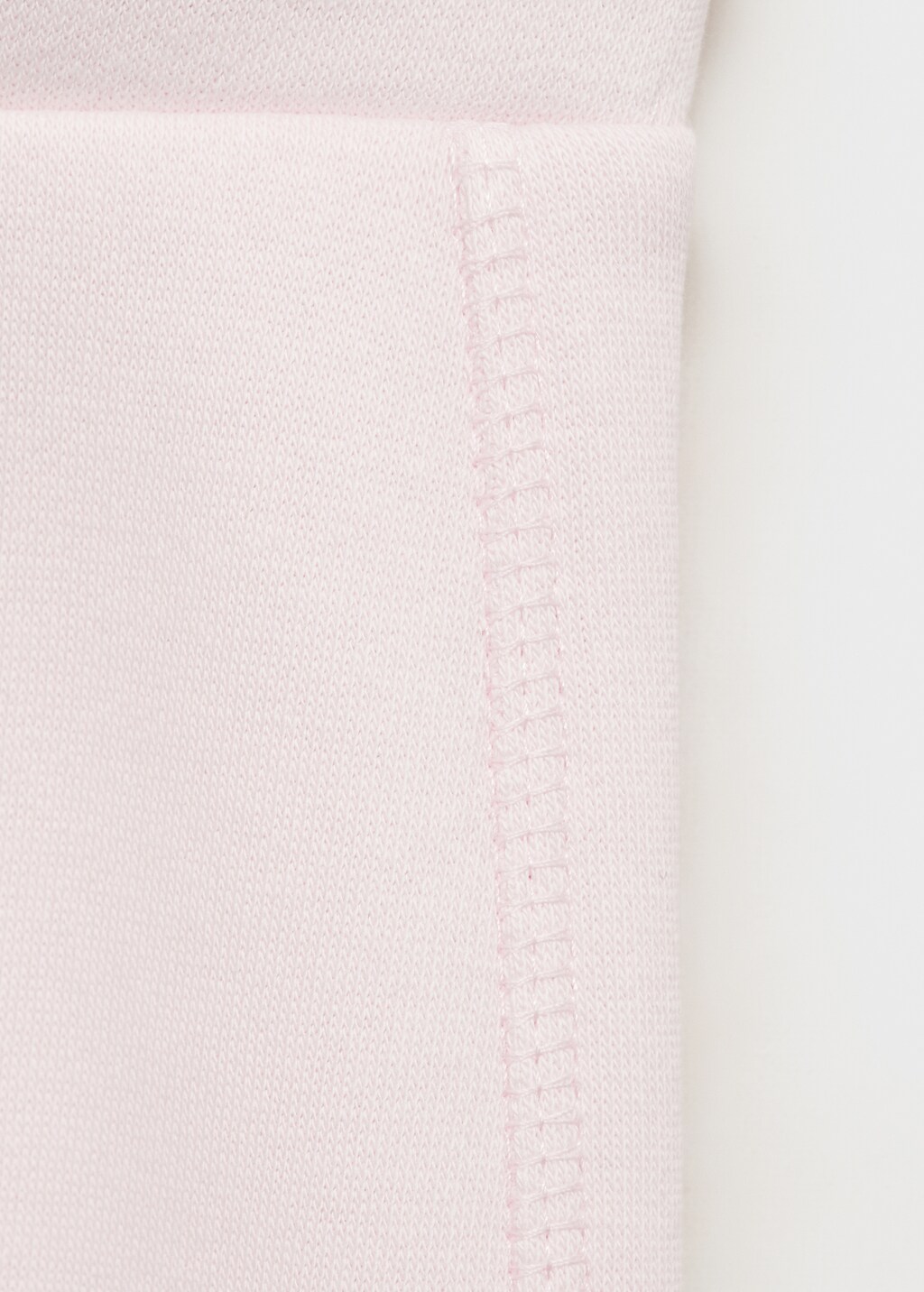 Wideleg cotton joggers - Pastel Pink