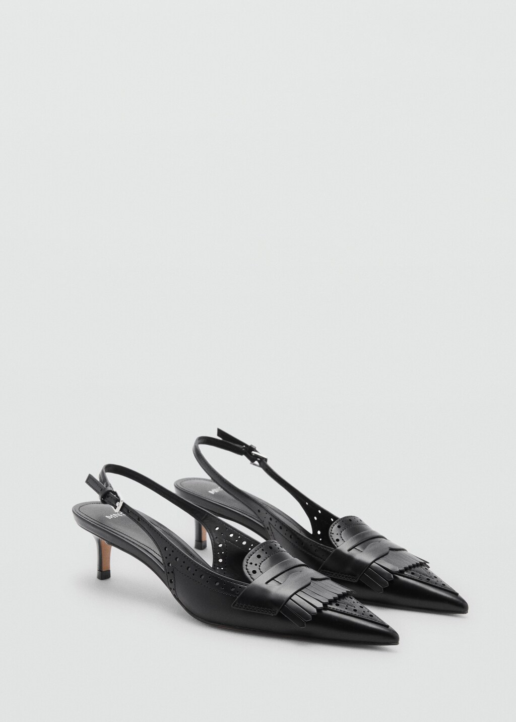 Fringe-heel shoes - Grey