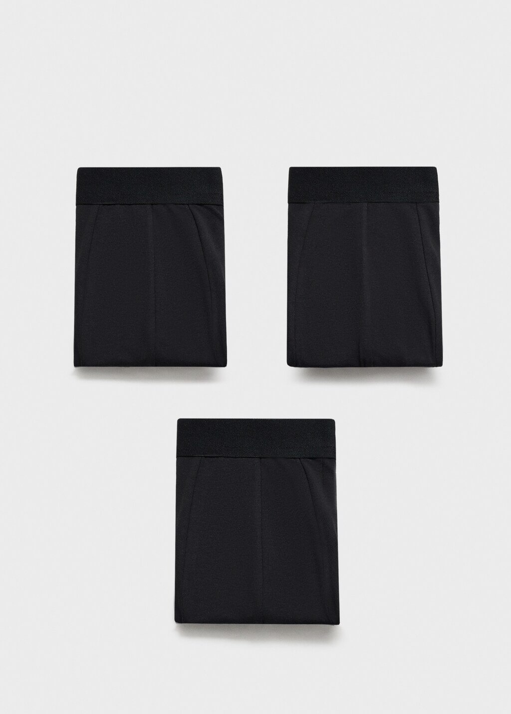 3-pack of blue cotton boxer shorts - Dark Navy