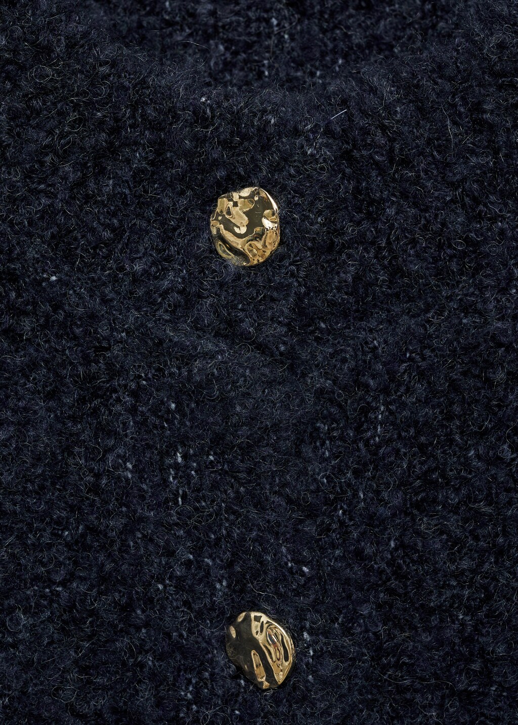 Bouclé jacket with jewel buttons - Sky Blue