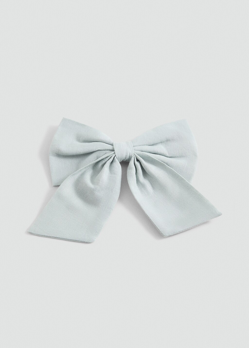 Bow hairclip - Aqua Green