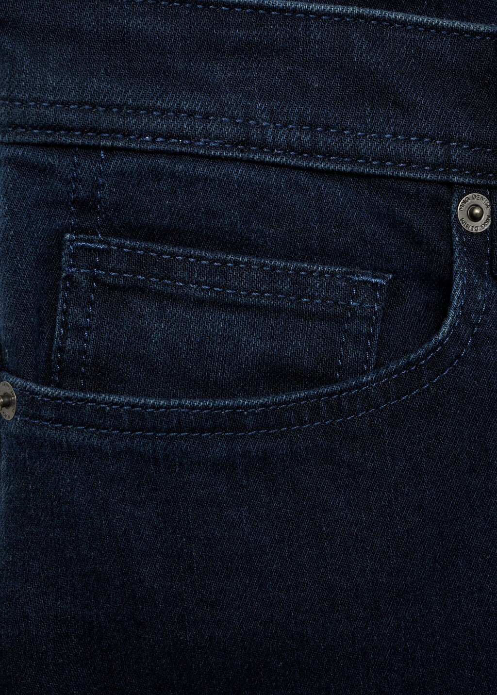 Slim fit black Jan jeans - Black denim