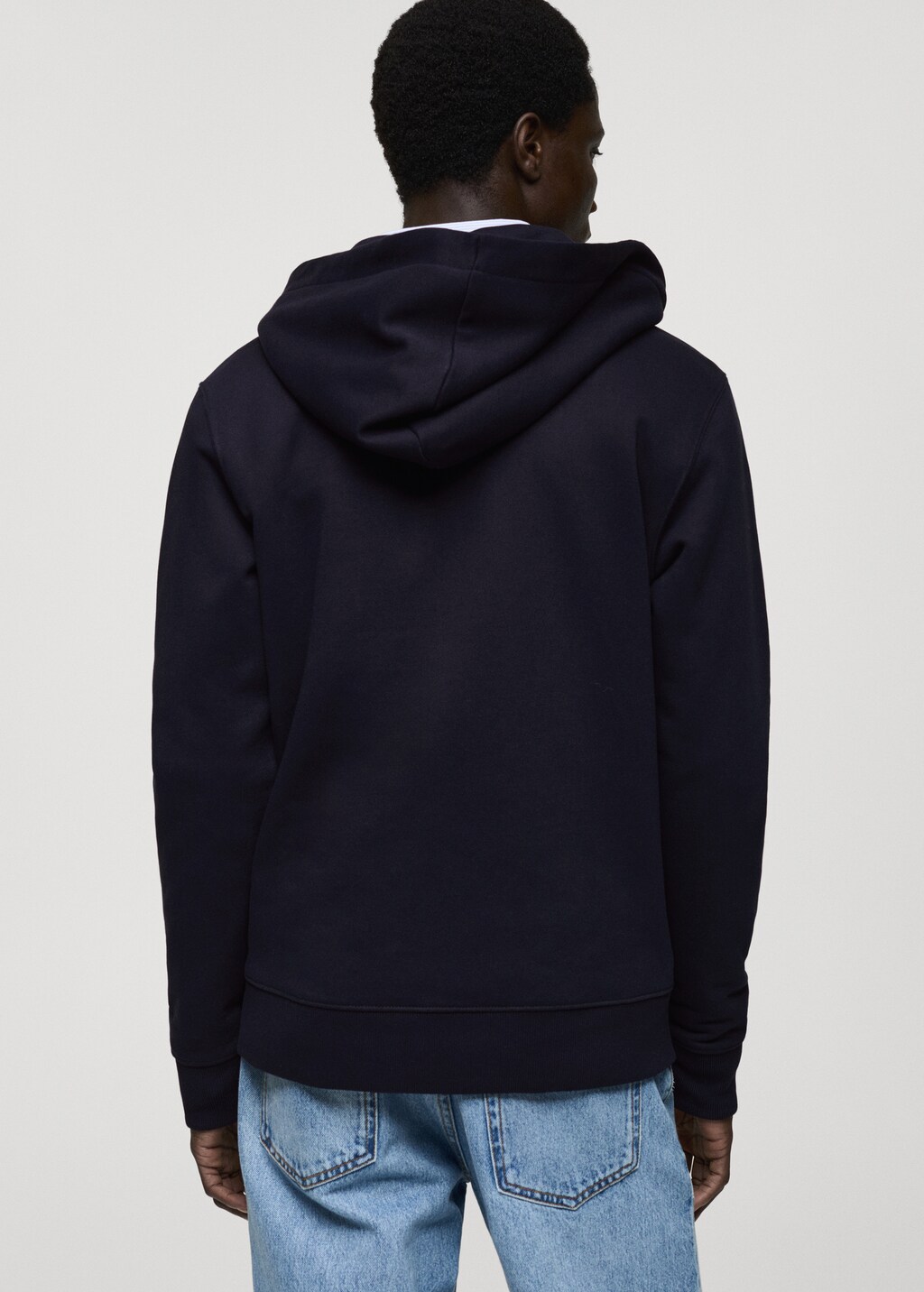 Regular-fit hoodie - Dark Navy