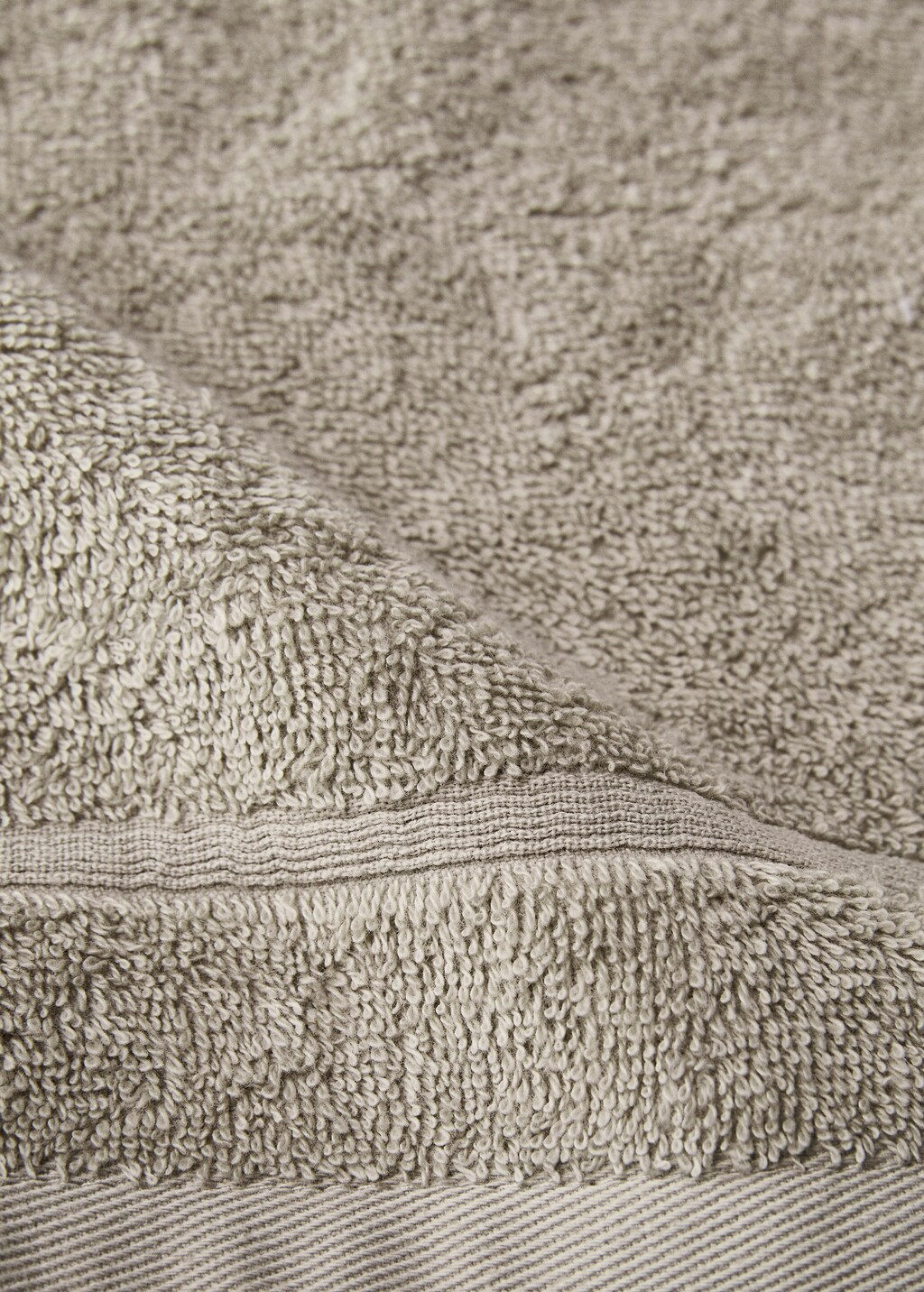 Terry cotton towel - Grey