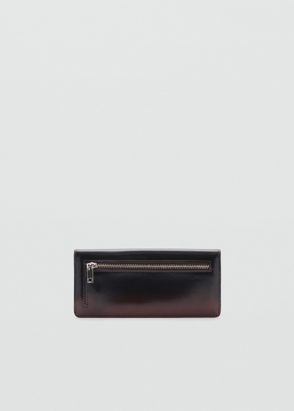 Gradient effect wallet - Burgundy